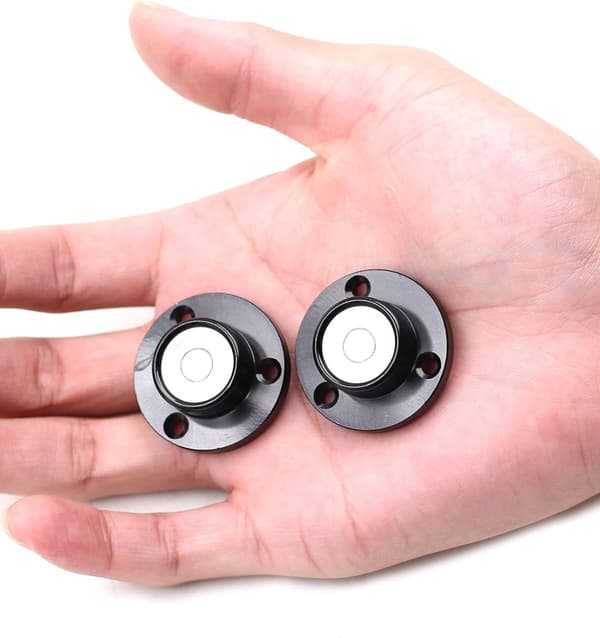 2 stk. Vandpas med Aluminiumskasse til RV Stativ med Montering