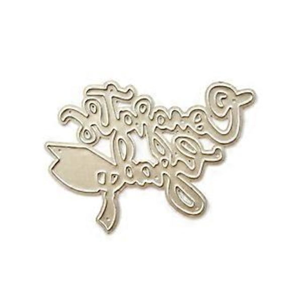 Tillykke med dimissionen Metal Skærestencils DIY Håndværk Kulstofstål Prægningsskabelon Stencil Scrapbooking til kort QB3390 Graduation Le