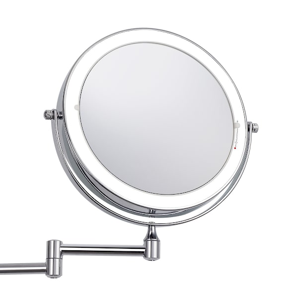 7\" Oppladbar modell, flat + trippel forstørrelse, LED dobbel Si