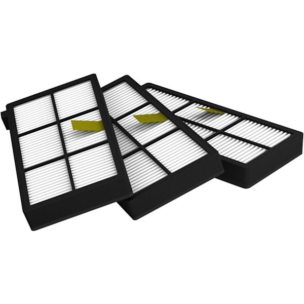 Pakke med 3 filtre Kompatibel med Roomba 800 og 900. Udskiftning