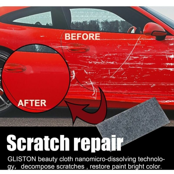6-pack Nano Sparkle Cloth Bilreparationsservett Nano Magic Cloth
