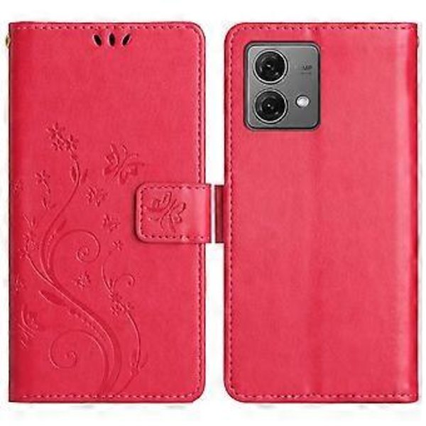 Motorola Moto G85 5G/S50 Neo 5G -kotelo PU-nahkainen puhelinlompakkokotelo hihnalla Style C