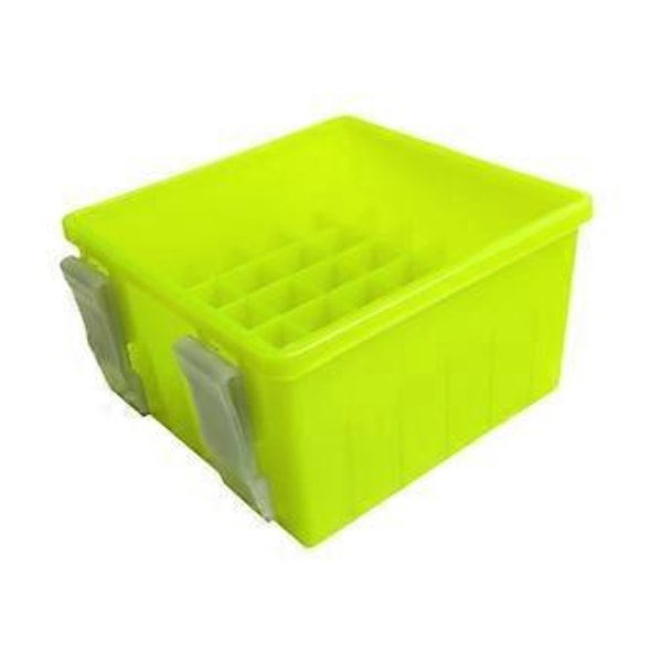 Oppbevaringsboks for fiskesluker Fiskeskrinetui 36 rom Praktisk med dreneringshull Kunstige sluker Etui for ferskvann (Gul) Yellow
