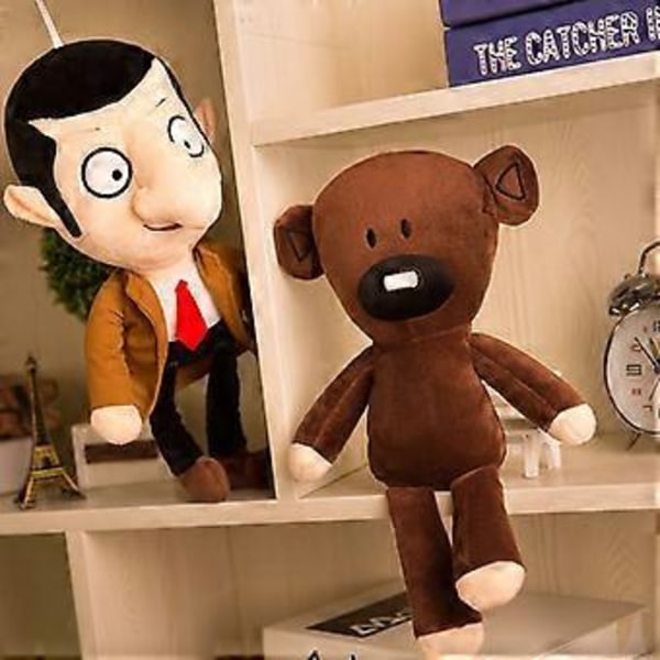 Hauska Mr. Bean pehmolelu komedia sarjakuva elokuva hahmo söpö eläin vauva täytetty nukke mini tyyny