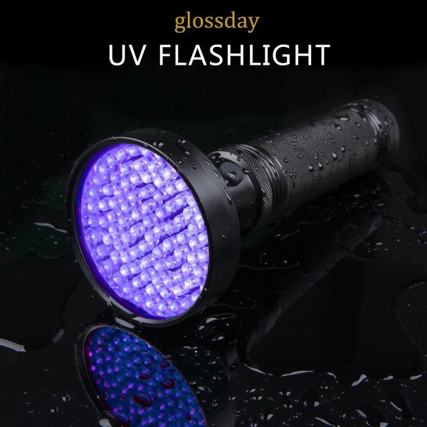 100 lampor UV violett ficklampa Fluorescerande medel detektionslampa UV-lampa