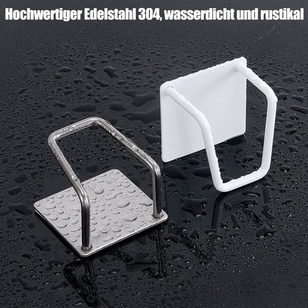 2-pack självhäftande svamphållare för kök, ingen borrning