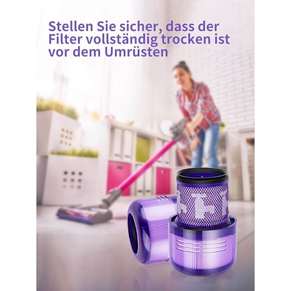 Filter til dysons, v11 filtre til dyson SV14, udskiftningsfilter