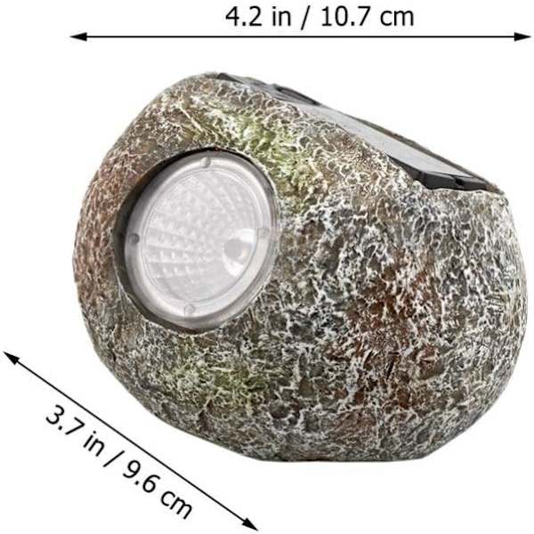 Solstenlampor Vattentäta LED Trädgårdssten Marklampa Utomhus