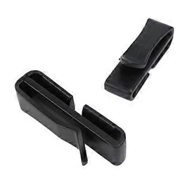 20 st Webbing Ändklämma Hållare Ersättning Snabb Slip Hållare Spännen Clip Connect Spännen för Webbing Ryggsäck Bälte 24MM 24MM