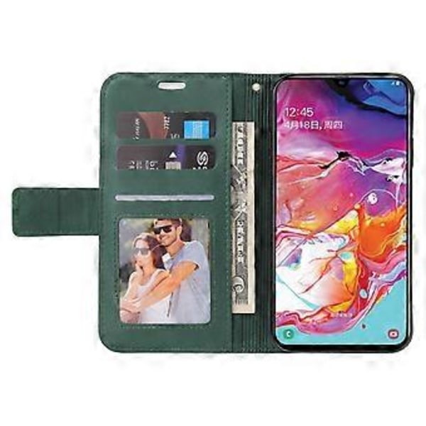 Läderfodral för Huawei P20 Pro Green