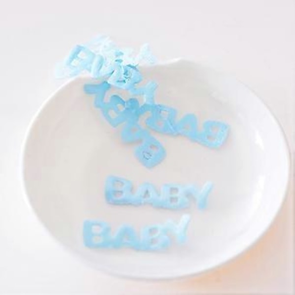 100 stk / Pose DIY Konfetti for Baby Shower Bursdagsfest Dekorasjon (#3)