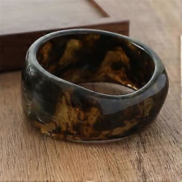 Kvinnor Resin Armband Breda Färgglada Geometriska Oregelbundna Armringar Resin Armband Öppet Armband Armringar för Alla Tillfällen 8