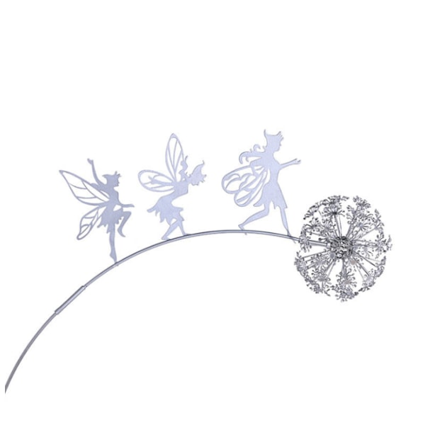 En modell, ny blomsterfe anda och maskros dansar tillsammans, Ro