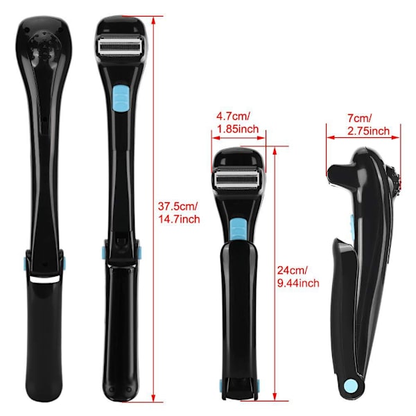 Kroppstrimmer för män [Precision & Komfort] Delicates (Anti-cuts &