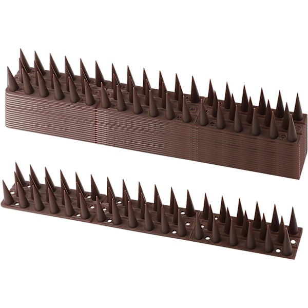 (Tummanruskea), Lintupiikit, 14 kpl Anti Pigeon Spikes 4.6 metriä 3 R