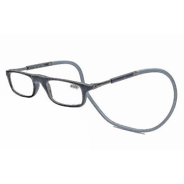 Läsglasögon av hög kvalitet Tr Magnetisk Absorption Hängande hals Funky Readers Glasögon.1,75 Förstoring.set i tre set