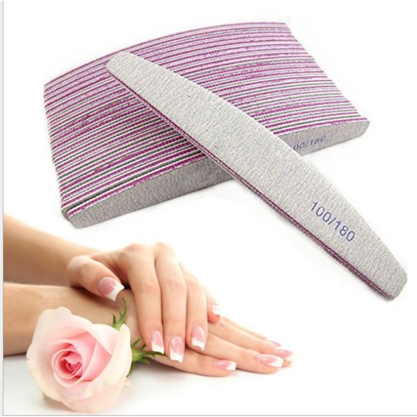 Professionell Nagelfil, 20 st Dubbelsidig Nagelfil - 100/180 G