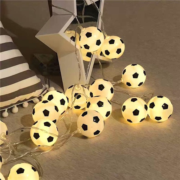 Jalkapallo-tähtivalot, sisä- / ulkokäyttöön, USB LED -tähtivalot