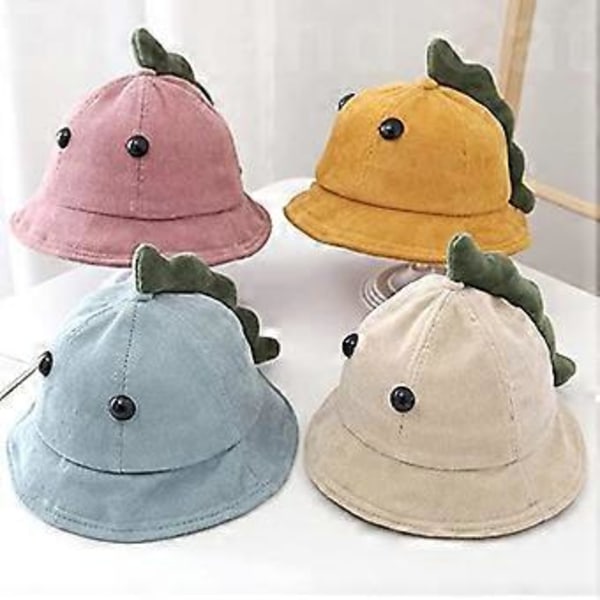 Vauvan aurinkohattu Unisex Lasten lierihattu Poika Tyttö Ulkoilu Leveälierinen Aurinkosuoja Lippis, Beige