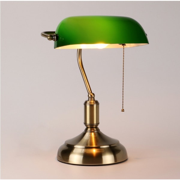 Ersætning Glas Banker Lampe Skærm Dæksel til Bordlampe 22.7*13.