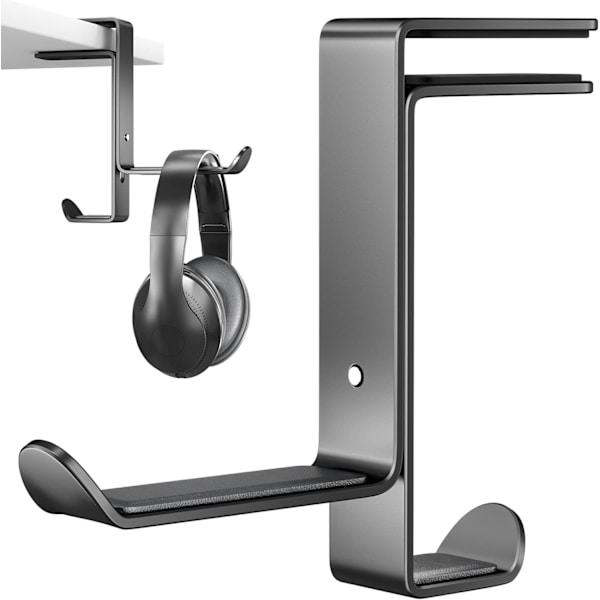 Skrivbordsstativ för spelheadset, multifunktionellt headsetstativ med