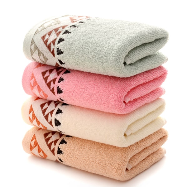 4 stk håndklesett, kjøkkenhåndklær i 100 % bomull, håndklær
