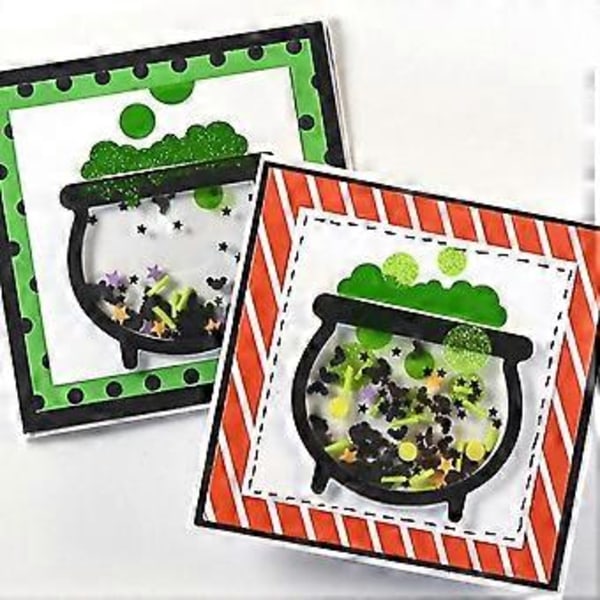 Halloween Kranie Kiste Metal Skære Dies Håndlavede Håndværk DIY Scrapbooking Prægning Forsyninger til Børn Piger MH505