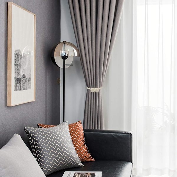 Beige magneettiset verhonauhat, muodikkaat verhonauhat Curtai
