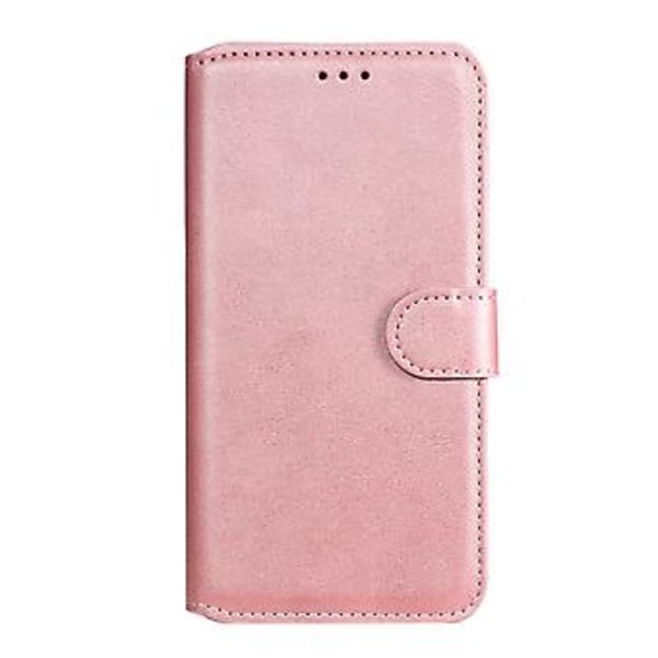 Læderetui til vivo Y55 5G / Y75 5G / T1 5G Rose Gold