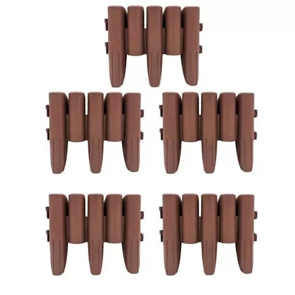 Palisade Havekant, Brun, 5stk