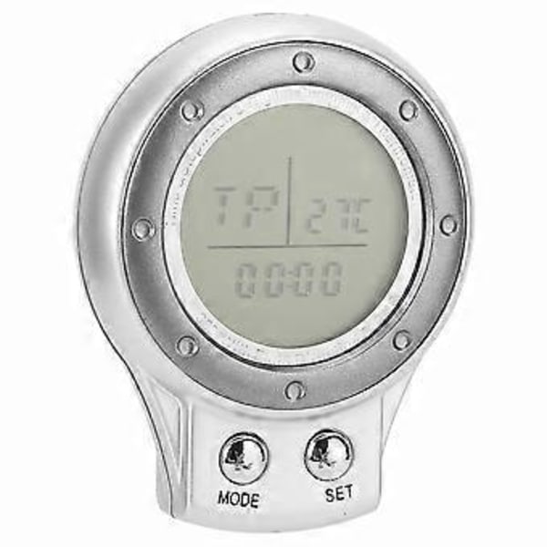 4 i 1 Elektronisk Kompass Multifunktionell Termometer Stoppur för Resor Utomhus