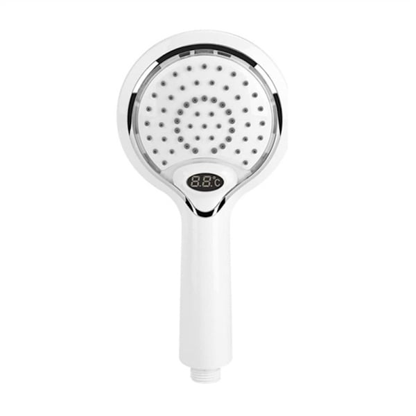 LED Duschhuvud, LED Duschhuvud Handdusch, 3 Färger Temperatur