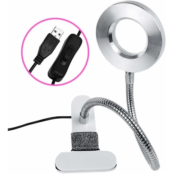 Skrivebordslampe Skjønnhetssalong Tattoo Lampe med USB LED Bordlampe