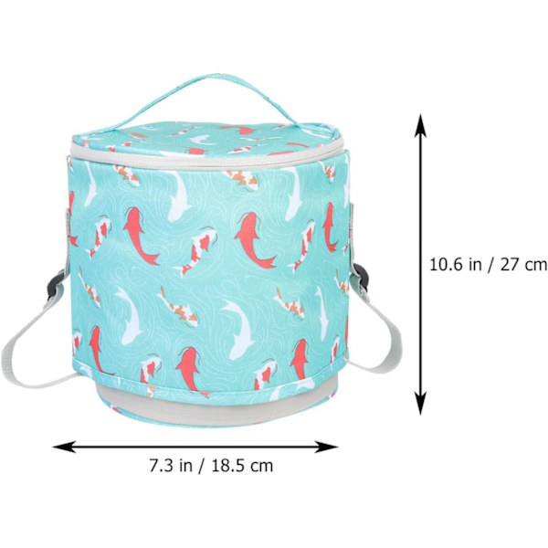 1 st Educational Science Lunch Kit Dragsnöre Lunch Bag Isolerad Lunch Suit