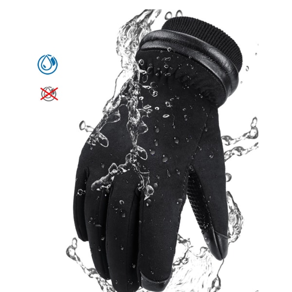 Vandtætte termiske vinterhandsker - S-Thinsulate Windproof Touch S