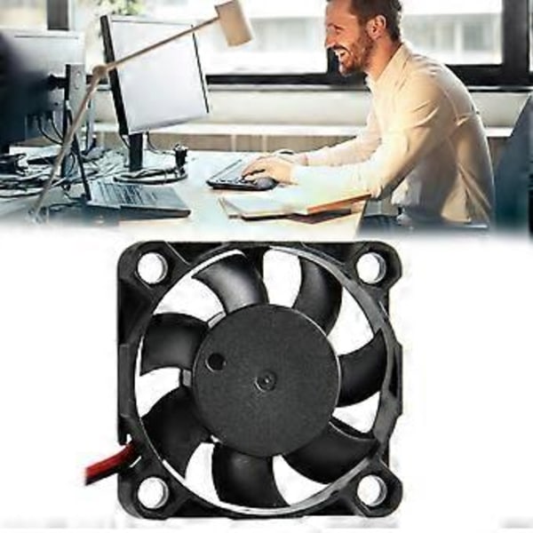 4010 Mikrofläkt DC5V 12V Borstlös Kylfläkt för Förbättrad Kylning i Luftfuktare 12V