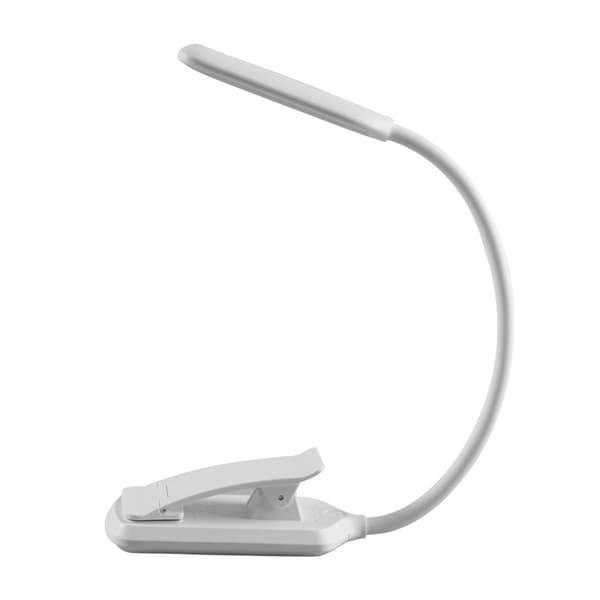 Leselys, LED USB Oppladbart Clip-on Boklys med 9 Li