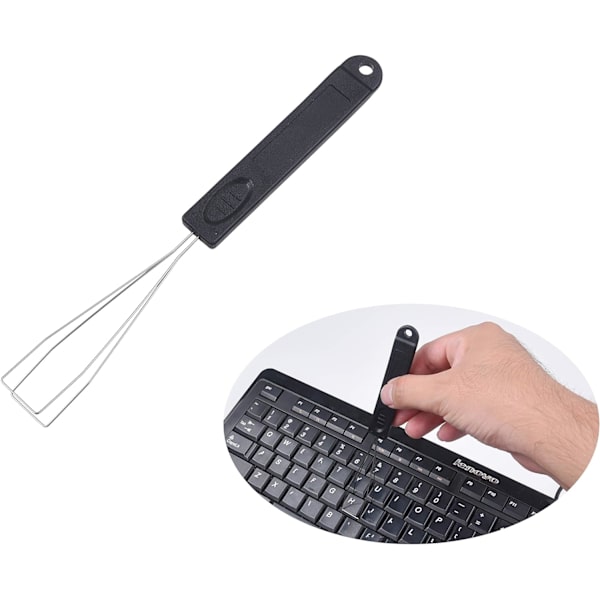 Rengøringssæt til tastatur - 1x Minibørste, 1x Rengøringsbørste, 1x Tastatur