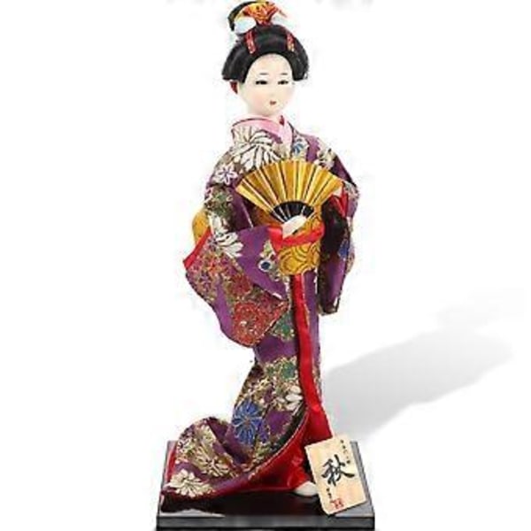 Restaurant Kimono Dukke Pryd Geisha Dukke Indretning Hjemmekontor Japansk Dukke Dekoration