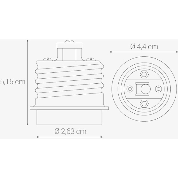 4x Sockeladapter - E40 till E27 Sockelomvandlare - E27 Bas Lamp H