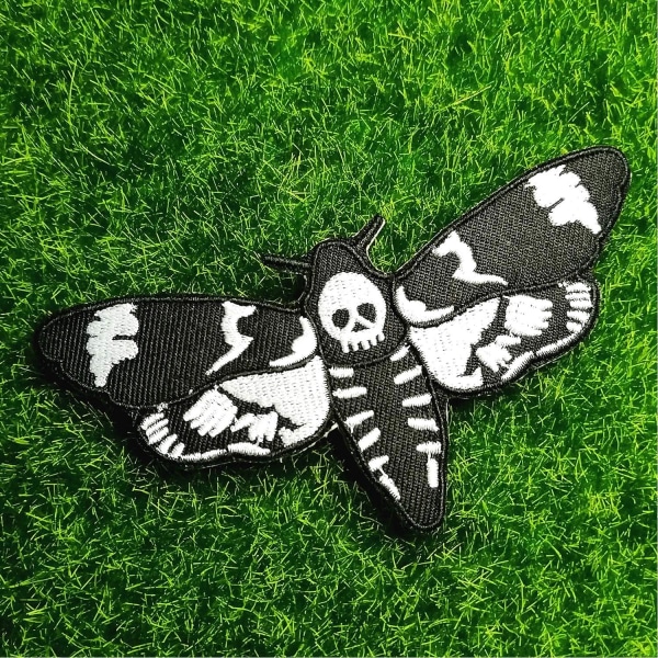 Broderede patches stryg på sy på patches til tøj jakker e