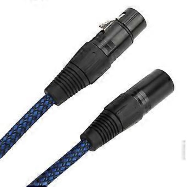 XLR Han til Hun Kabel Strækmodstandstråd til Frekvensmixer DMX Scene Lampe Lyd