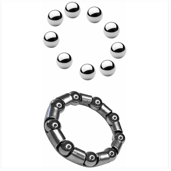 30x stålkulor 5/16 (7,93 mm) hög precision universellt lager b