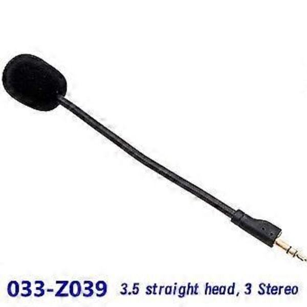 Ersättnings 3.5mm Mikrofon Mic för Logitech G Pro X Spelheadset Gaming Hörlurar Mic