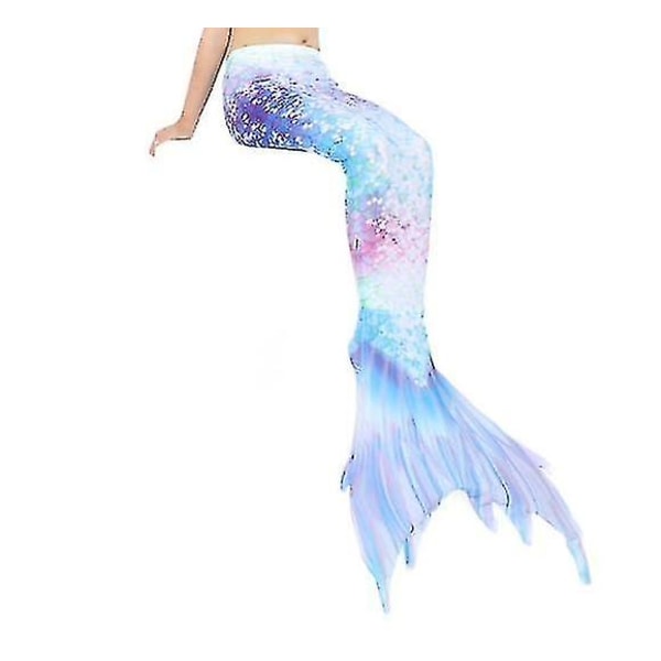 Sjöjungfrufenor för simning för barn och vuxna med monofena_happyshop -allin.110. 110CM