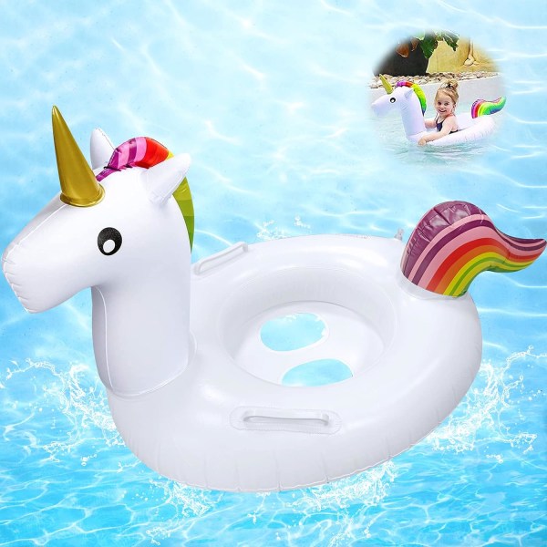 Barn simring, uppblåsbart poolboj för barn, baby poolstol, baby