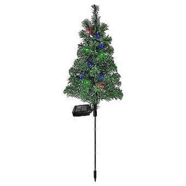Solar Juledekorasjonslys LED Juletre Plug In Lys Utendørs Hagedekorasjonslys