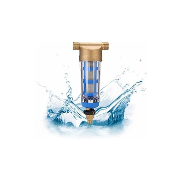 Gjenbrukbar Spin-Down Sediment Vannfilter - Vannfilter - Externa