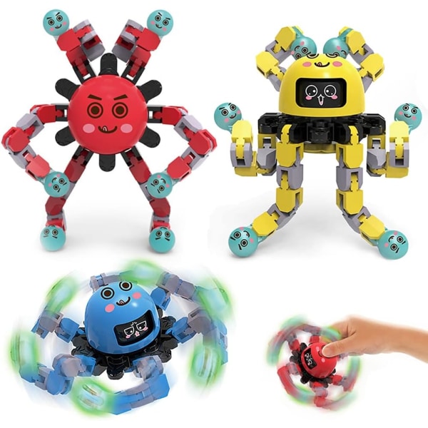 Fidget Spinner, 3 stk. Håndholdte Fidget Spinners Legetøj til Børn Fing