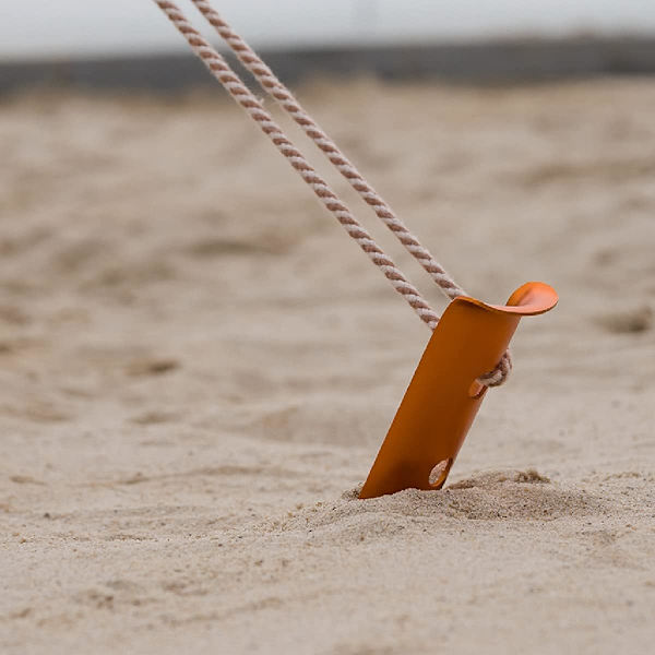 Aluminiumlegering Teltpløkker U-formet Sandpløkker 31cm Pløkker 6 Stykker fo